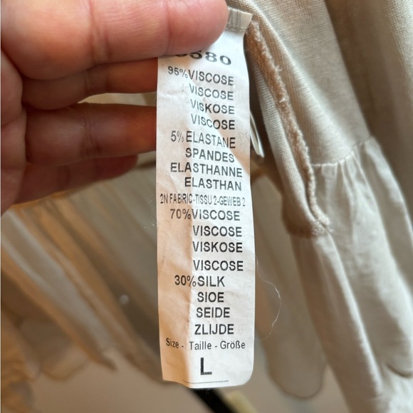 Piazza Del Tempio Long‎ Sleeve See Through Women’s Cardigan LG NWT - Picture 8 of 9